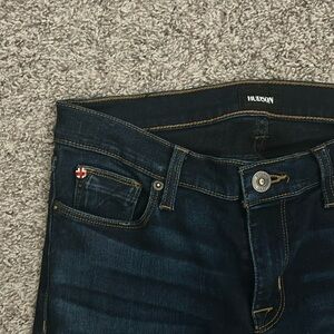 Size 27 Hudson skinny jeans.